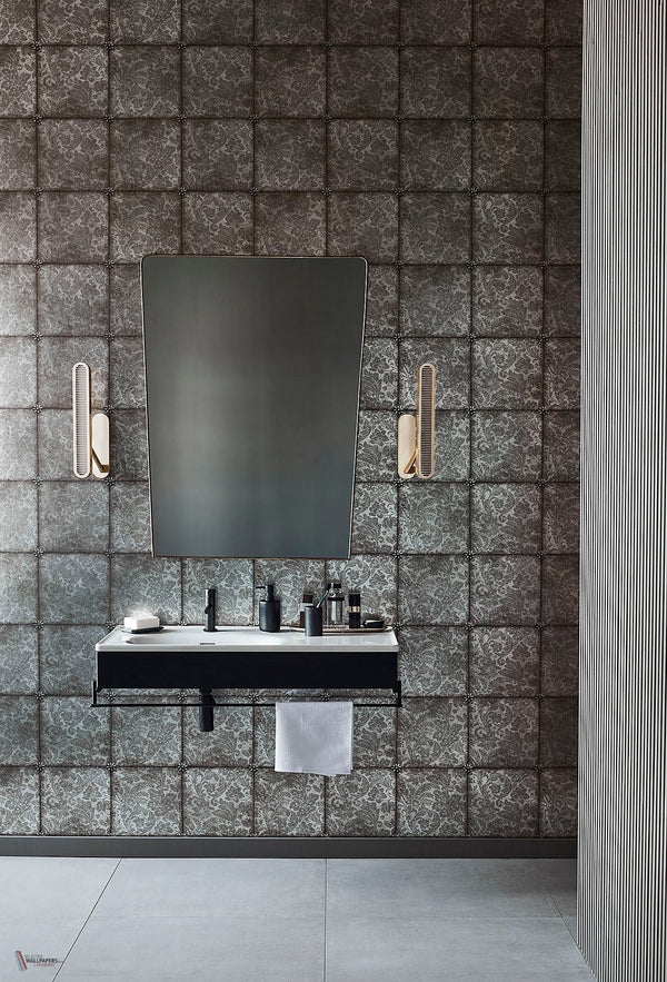 King's Argent behang Cole & Son — interieur