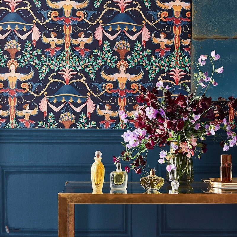Library Frieze wallpaper Cole & Son — interior