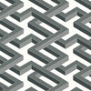 Luxor Tapete in Black on White von Cole & Son