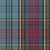 Macandreas Tartan behang in Petrol & Rouge van Cole & Son