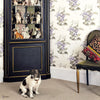 Madras Violet wallpaper Cole & Son — interior