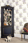 Madras Violet behang Cole & Son — interieur