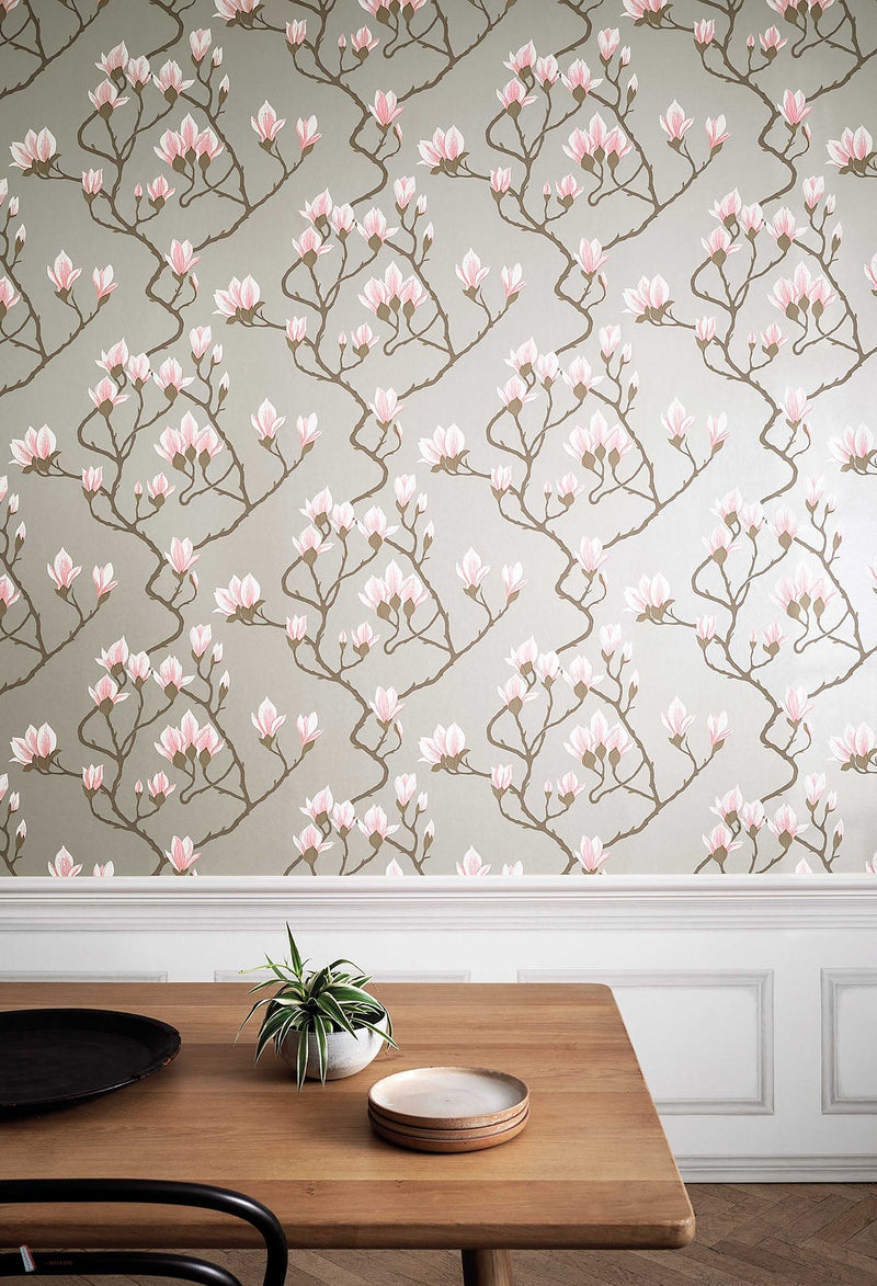Magnolia behang Cole & Son — interieur