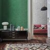 Malachite wallpaper Cole & Son — interior