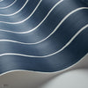 Marquee Stripe behang in Midnight van Cole & Son