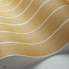 Marquee Stripe behang in Ochre van Cole & Son