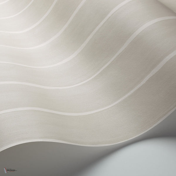 Marquee Stripe behang in Stone van Cole & Son