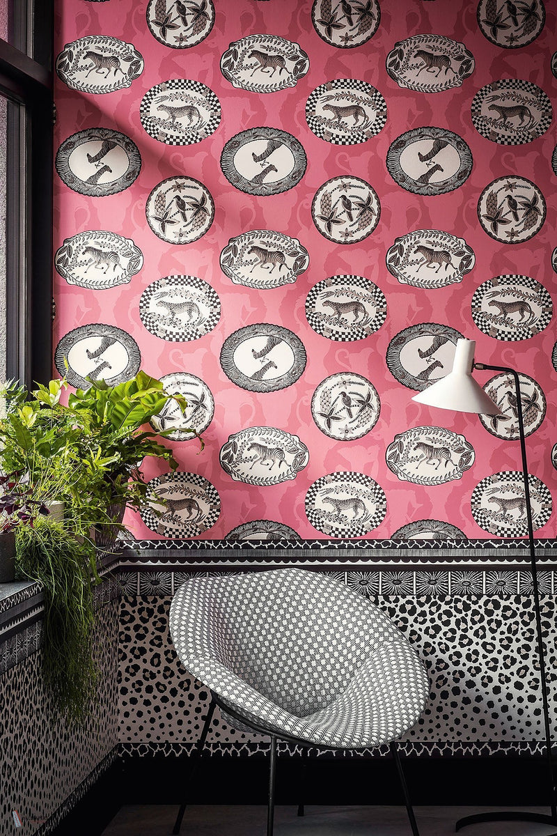 Matrinah behang Cole & Son — interieur