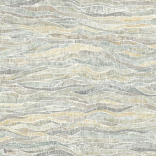 Meadow behang in Buttercup, Sage & Soot van Cole & Son