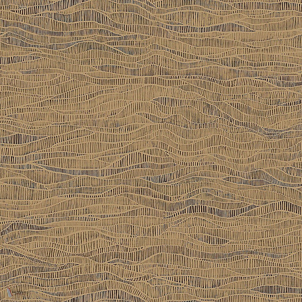 Meadow behang in Metallic Bronze & Soot van Cole & Son