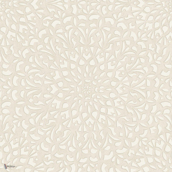 Medina behang in Pearl & Parchment van Cole & Son
