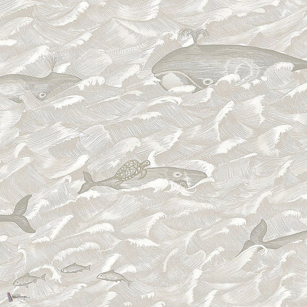 Melville behang in Stone & Chalk van Cole & Son