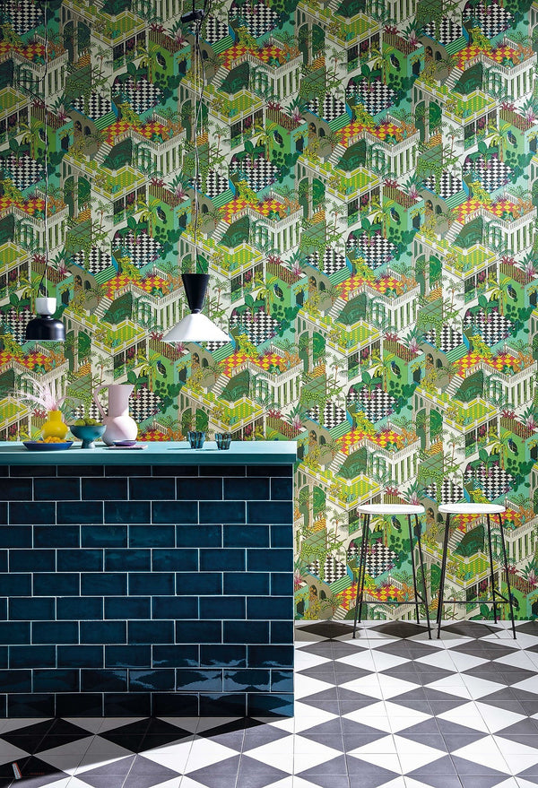 Miami behang Cole & Son — interieur