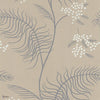 Mimosa Tapete in Chalk & Lilac Grey on Safari von Cole & Son