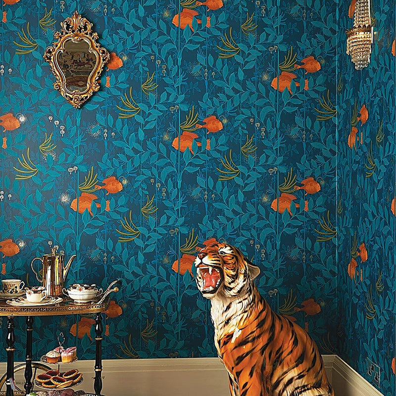 Nautilus wallpaper by Cole & Son — interior