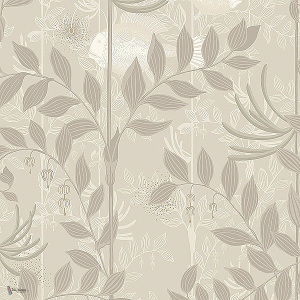 Nautilus behang in Stone & Linen van Cole & Son
