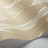 Oblique behang in Sand & Metallic Gold van Cole & Son
