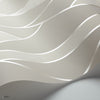 Oblique behang in Taupe & Metallic Silver van Cole & Son