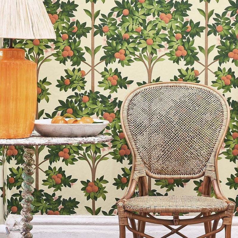 Orange Blossom Papier Peint Cole & Son — intérieur