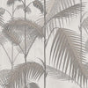 Palm Jungle Icons behang in Charcoal & Metallic Bronze van Cole & Son
