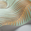 Palm Leaves Icons behang in Mint & Yellow van Cole & Son