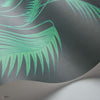 Palm Leaves Icons behang in Viridian van Cole & Son