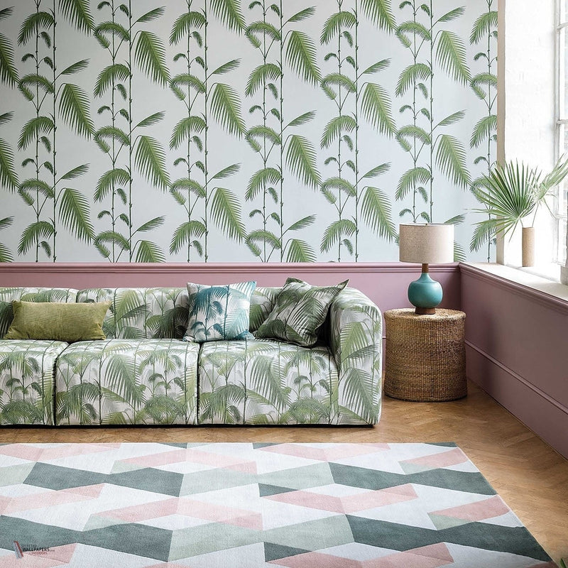 Palm Leaves wallpaper Cole & Son — interior