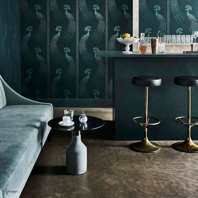 Pavo Parade wallpaper Cole & Son — interior