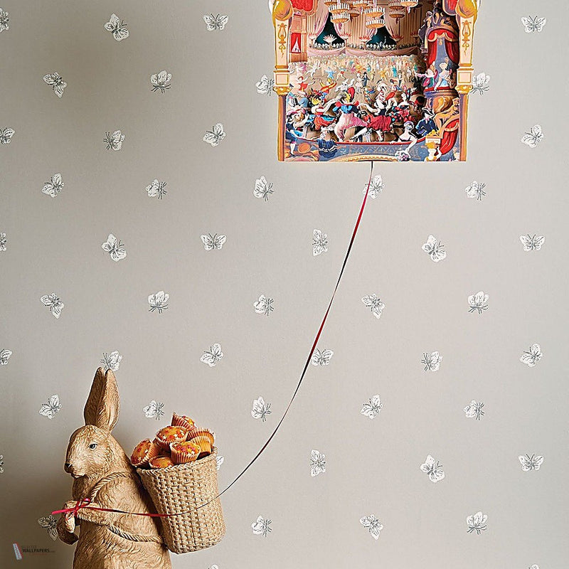 Peaseblossom wallpaper by Cole & Son — interior