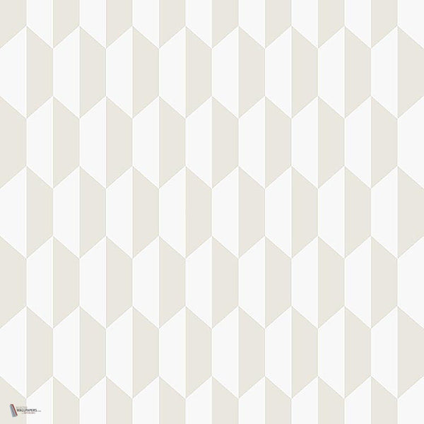 Petite Tile behang in Chalk & Parchment van Cole & Son