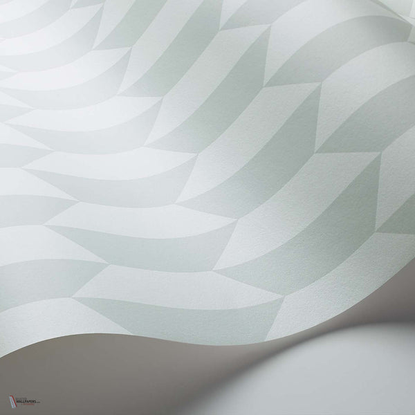 Petite Tile behang in Duck Egg van Cole & Son