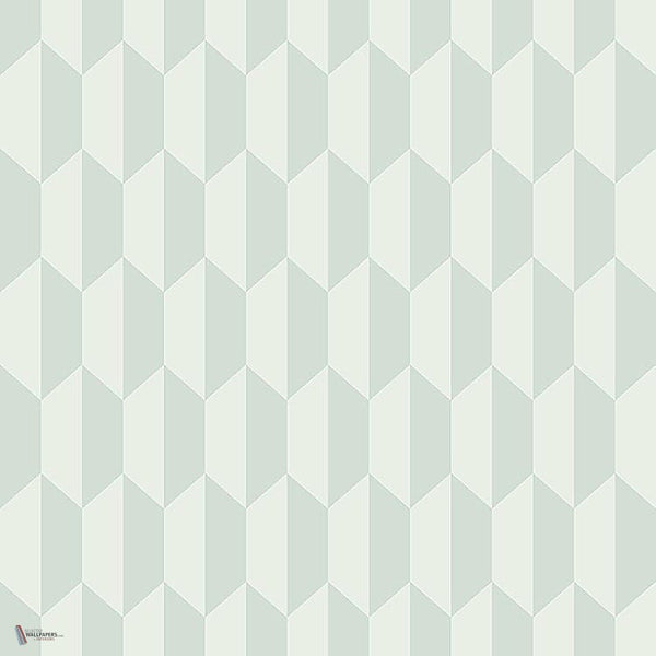 Petite Tile behang in Duck Egg van Cole & Son