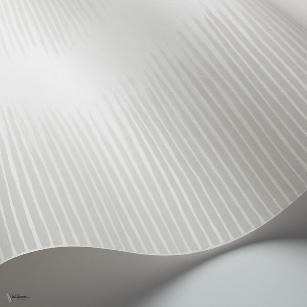 Plume behang in Stone on White van Cole & Son