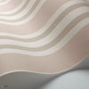 Polo Stripe behang in Ballet Slipper van Cole & Son