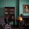 Polo Stripe behang van Cole & Son — interieur