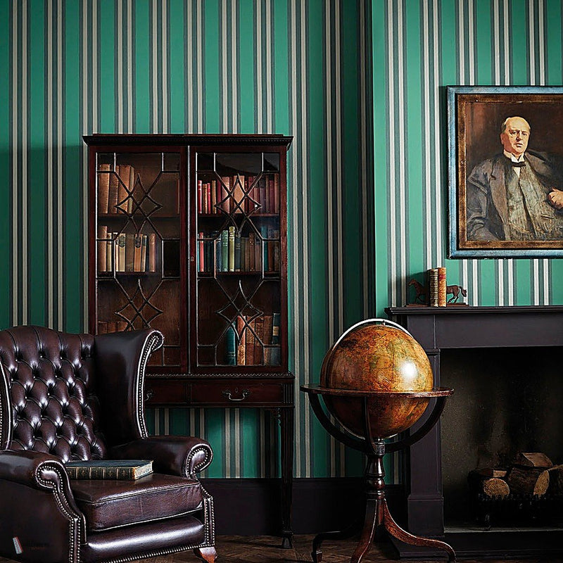 Polo Stripe papel pintado de Cole & Son — interior
