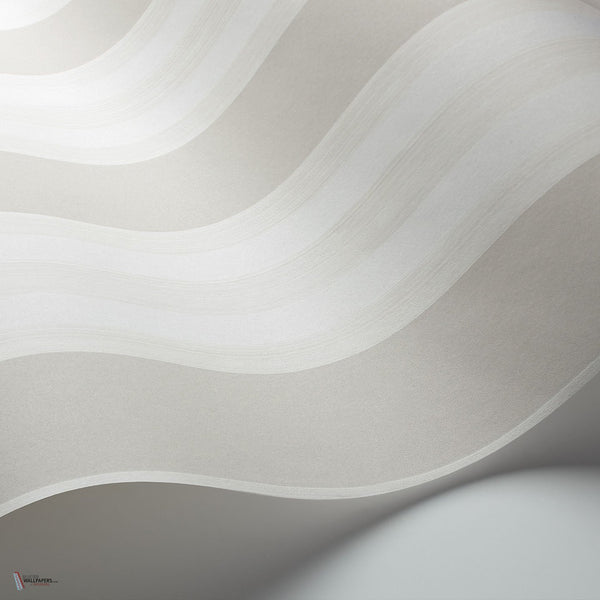 Polo Stripe behang in Stone van Cole & Son