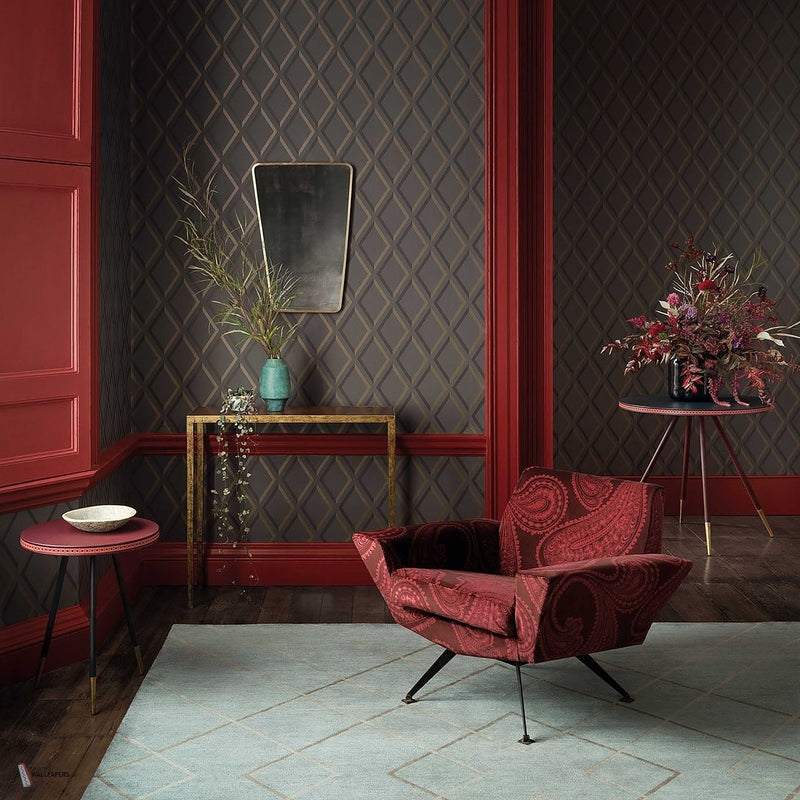 Pompeian wallpaper Cole & Son — interior