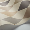 Punchinello behang in Neutrals on Pale Sand van Cole & Son
