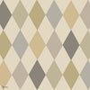 Punchinello behang in Neutrals on Pale Sand van Cole & Son