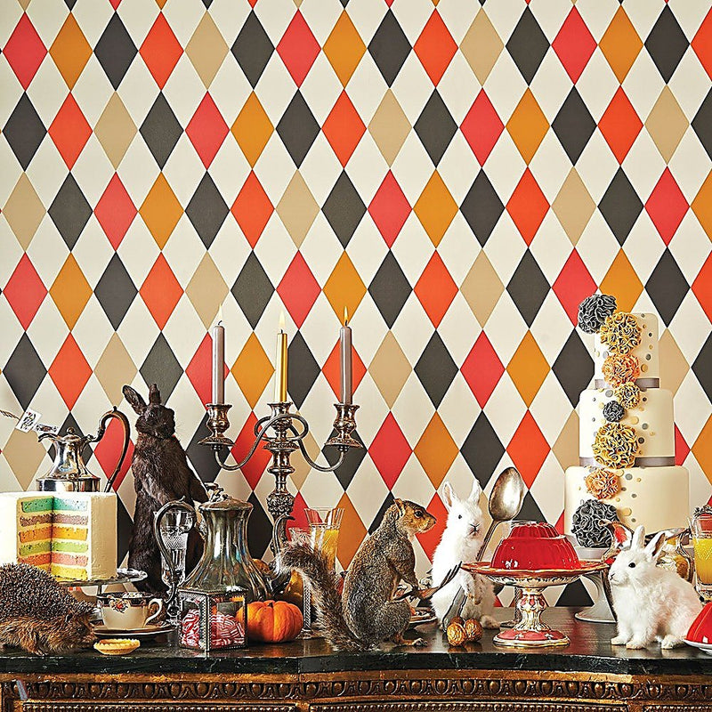 Punchinello wallpaper by Cole & Son — interior