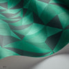Quartz behang in Metallic Emerald van Cole & Son