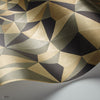 Quartz behang in Metallic Gold & Pewter van Cole & Son