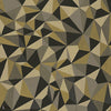 Quartz behang in Metallic Gold & Pewter van Cole & Son