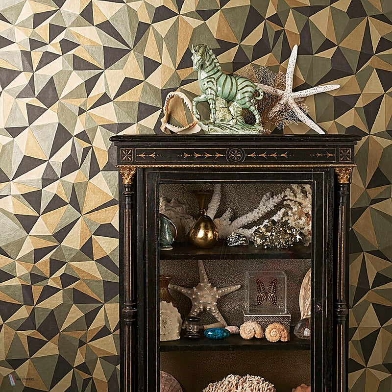 Quartz wallpaper by Cole & Son — interior