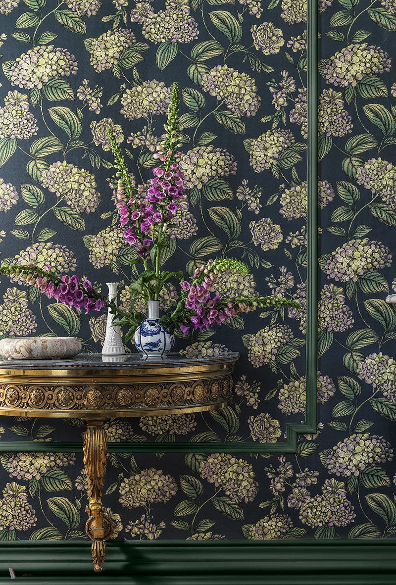 Ramo di Ortensia Tapete Cole & Son — Interieur