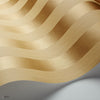 Regatta Stripe behang in Ochre & Metallic Gold van Cole & Son
