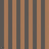 Regatta Stripe behang in Spice & Black van Cole & Son