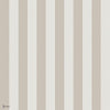 Regatta Stripe behang in Stone & Parchment van Cole & Son