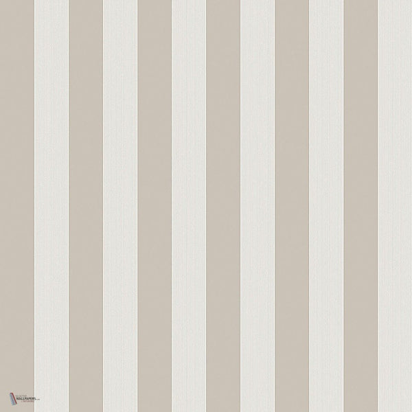 Regatta Stripe behang in Stone & Parchment van Cole & Son